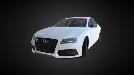 Audi RS7 2014 3D Model