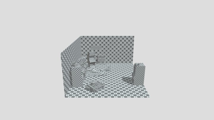 Environment Models and UVs 3D Model