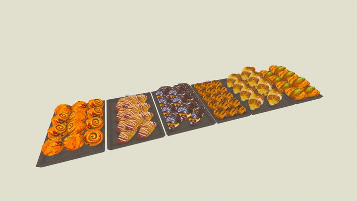 Bread pack 3D Model