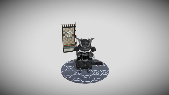 Chibi gucci shogun 3D Model