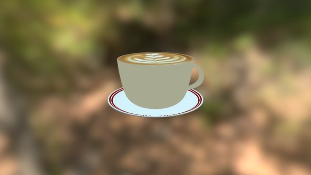 Cup of Coffe 3D Model
