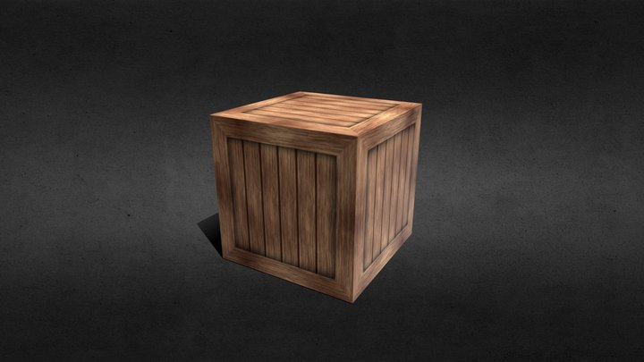 Free Tree Box 3D Model