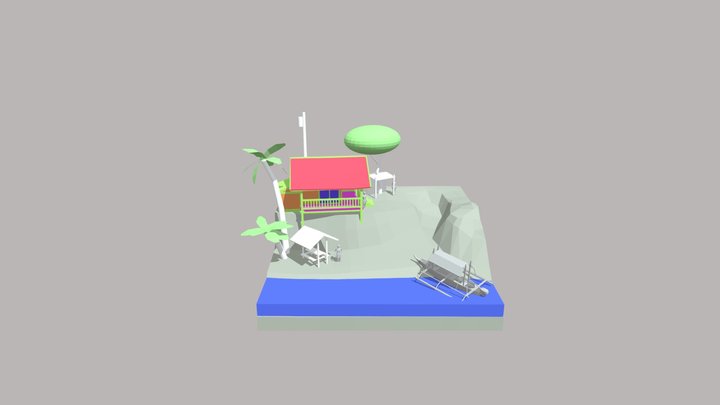 ByTheOcean-HouseModel 3D Model
