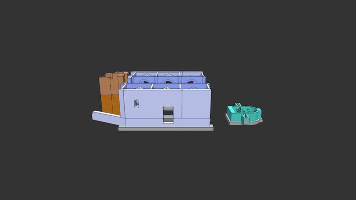 Etampes, Notre-Dame - Nave 2 3D Model