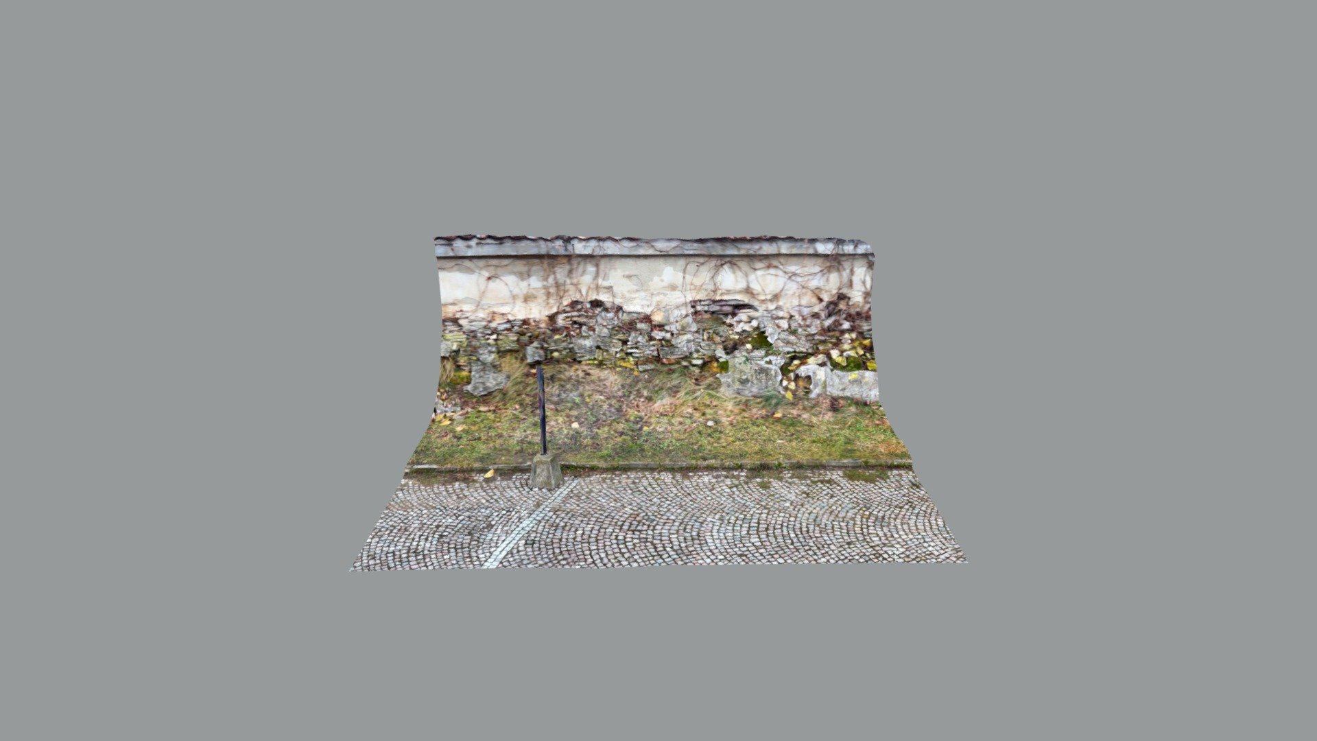 Old wall at Strahov Monastery, Prague
