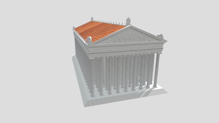 Temple of Artemis 3D Model