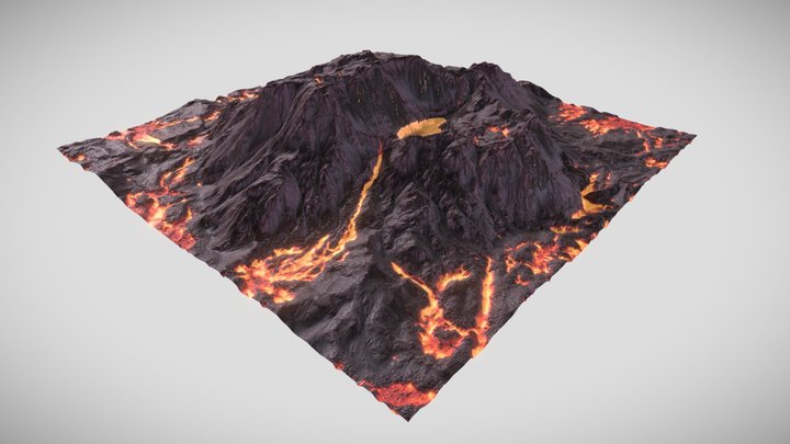 Volcano V2 3D Model