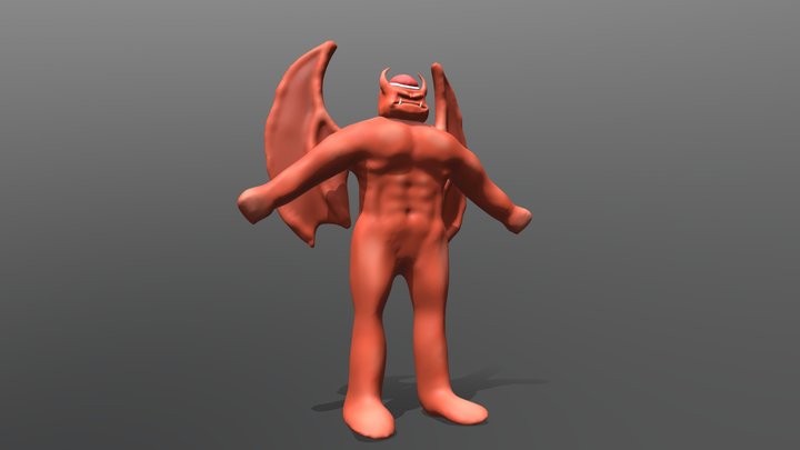 Satan! 3D Model