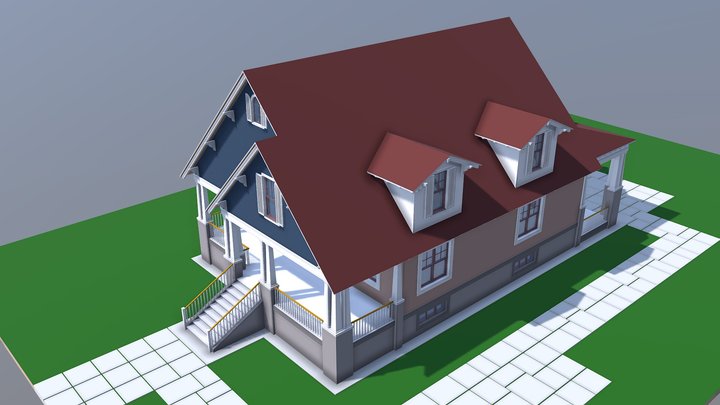 NEOarch Cottage SB 006 3D Model
