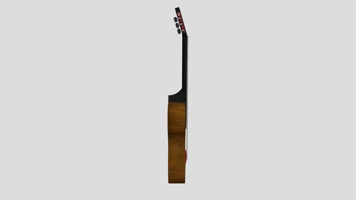 Guitar 3D Model