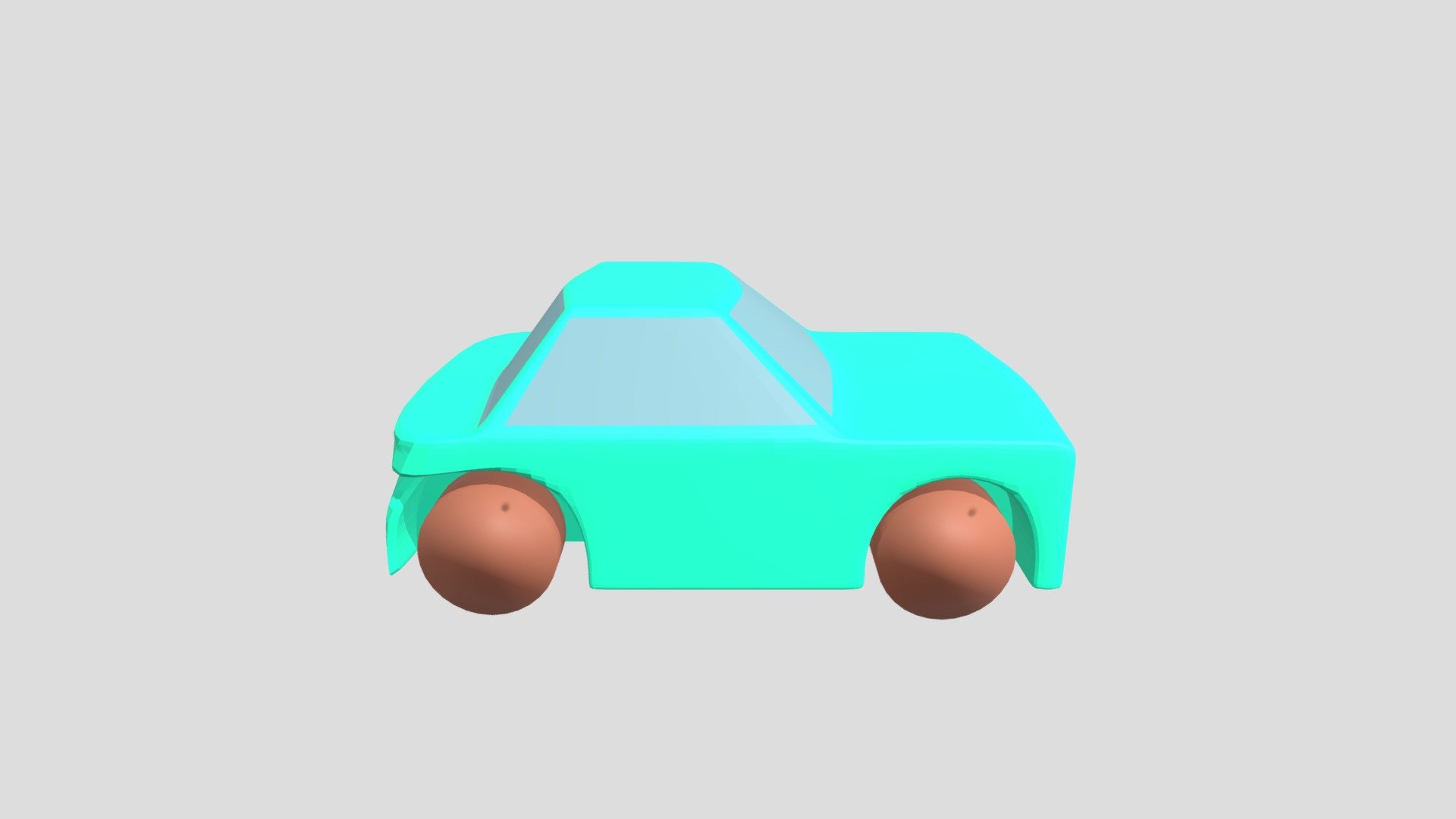 Turquoise car