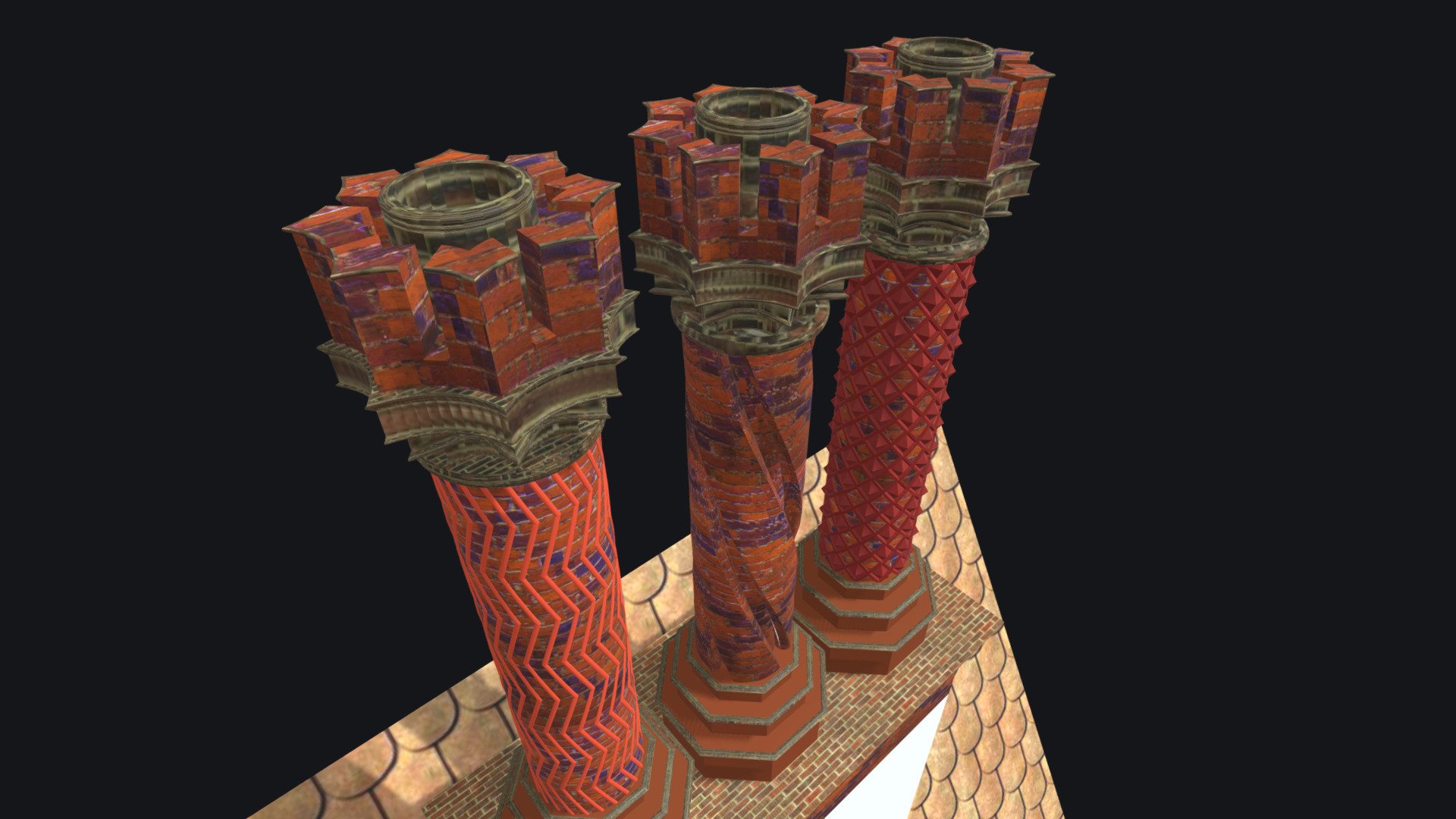 Tudor Chimneys