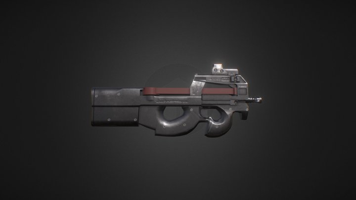 P90 3D Model