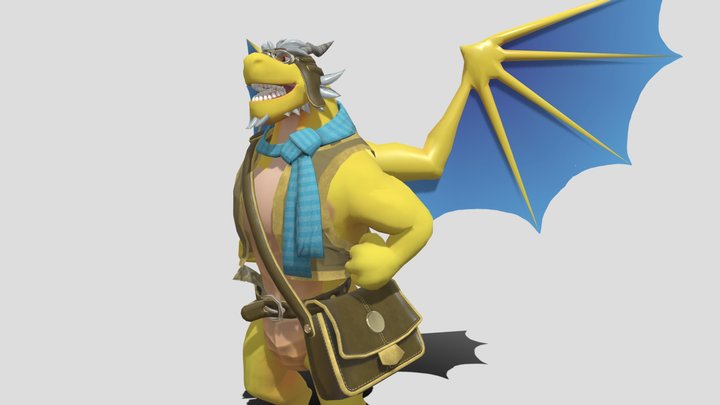 postman_dragon 3D Model