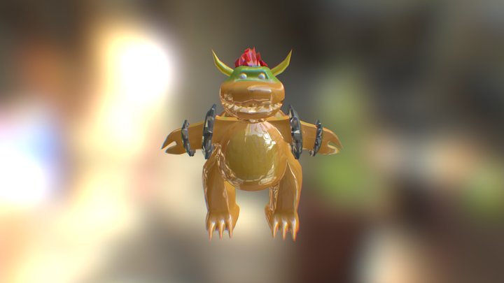 Bowser 3D Model