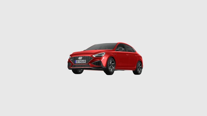 Hyundai i30 Fastback N-line 2020 3D Model