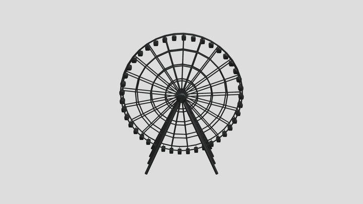Ferris Wheel 3D Model