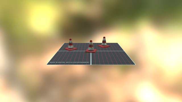 prop_traffic_cones 3D Model