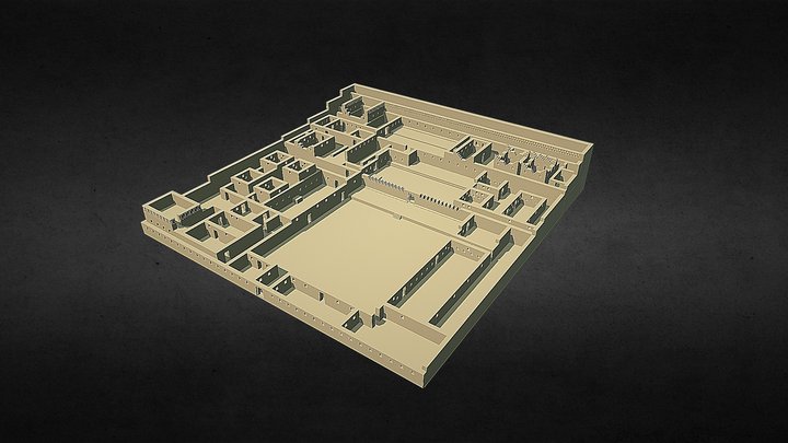Palacio de Tambo Colorado 3D Model