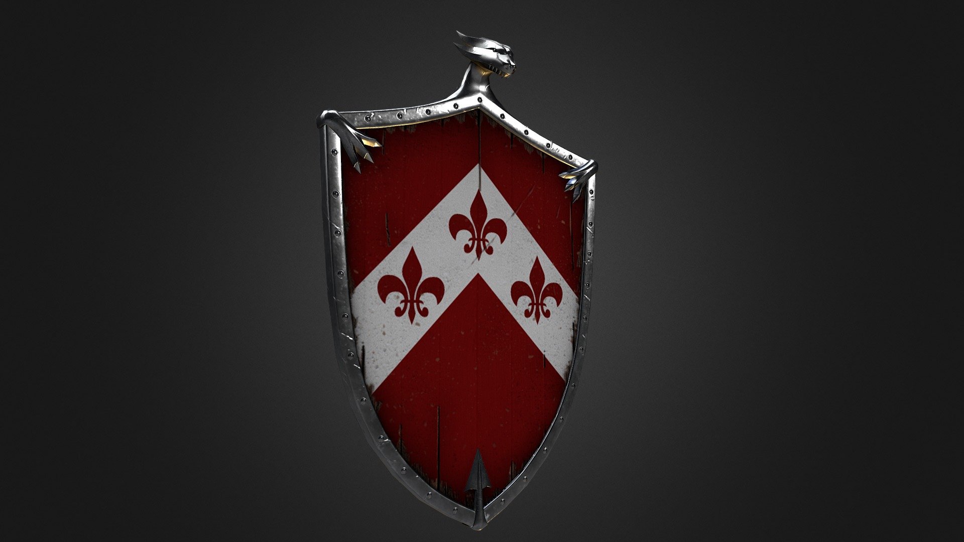 Dragon Count's Shield - 3D model by Weren [3857014] - Sketchfab