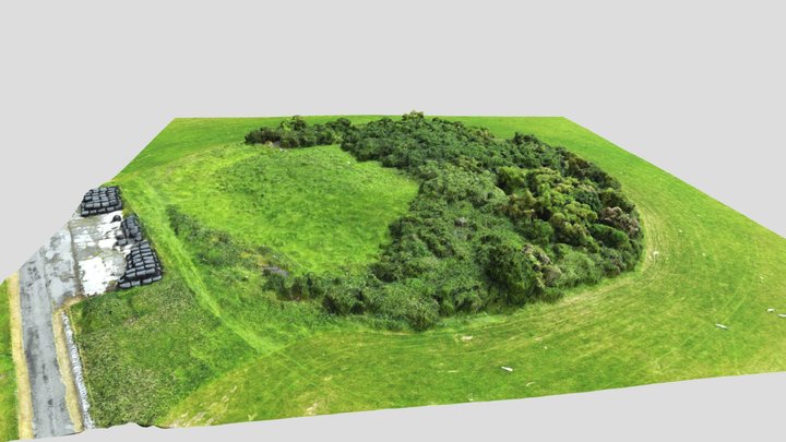 Mt Shaw 3D Model