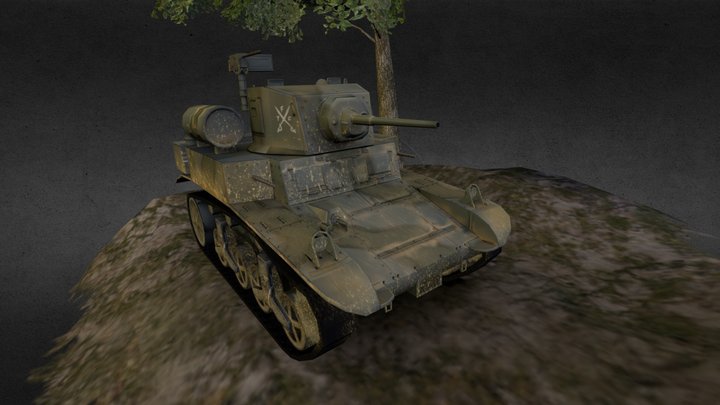 M3A1 3D Model