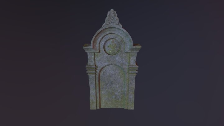 Lords Tombstone 3D Model
