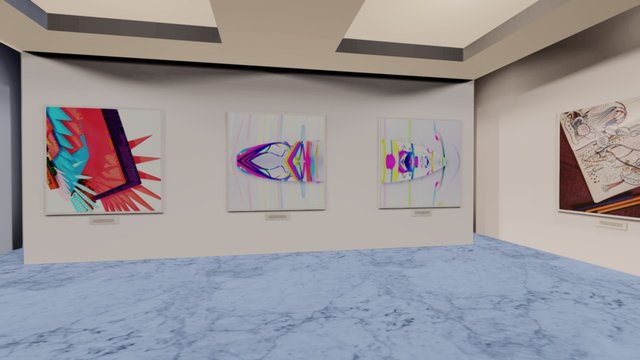 Instamuseum for @annacaban 3D Model