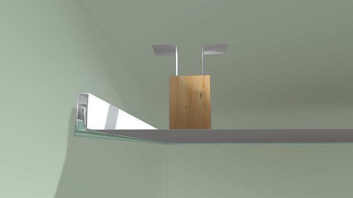 Zakladnoy brus 3D Model