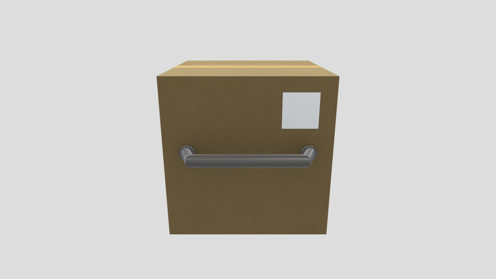 Box Front Handle 1 - 3D model by 16035 [385d3f9] - Sketchfab