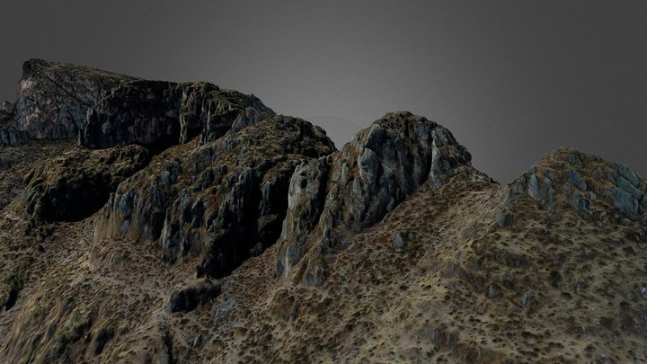 SITIO ARQUEOLOGICO CINCO CERROS 3D Model