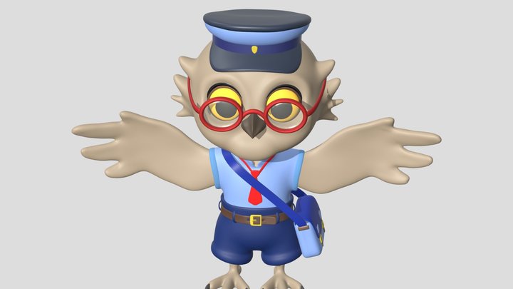 Postman 3D models - Sketchfab