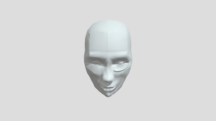 Rodriguez Character Face 3D Model