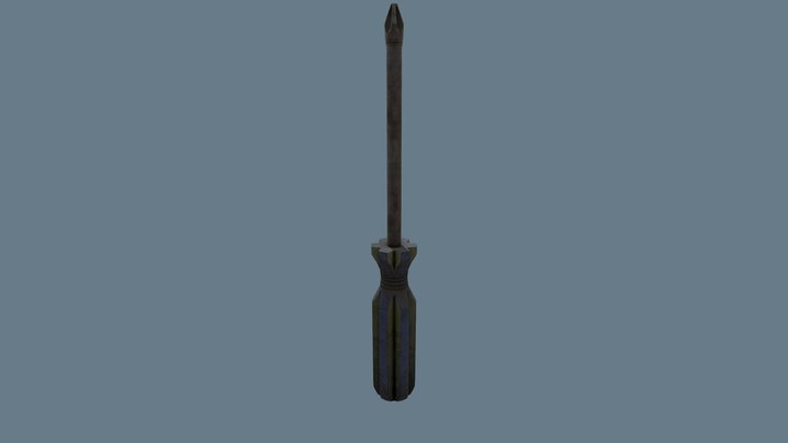 Screwdriver 3D Model