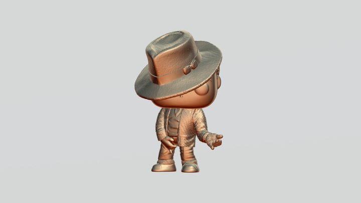 MJ Funko Pop Bruno Brito3D Free STL 3D Model