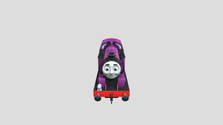 Ryan the purple engine 3D Model