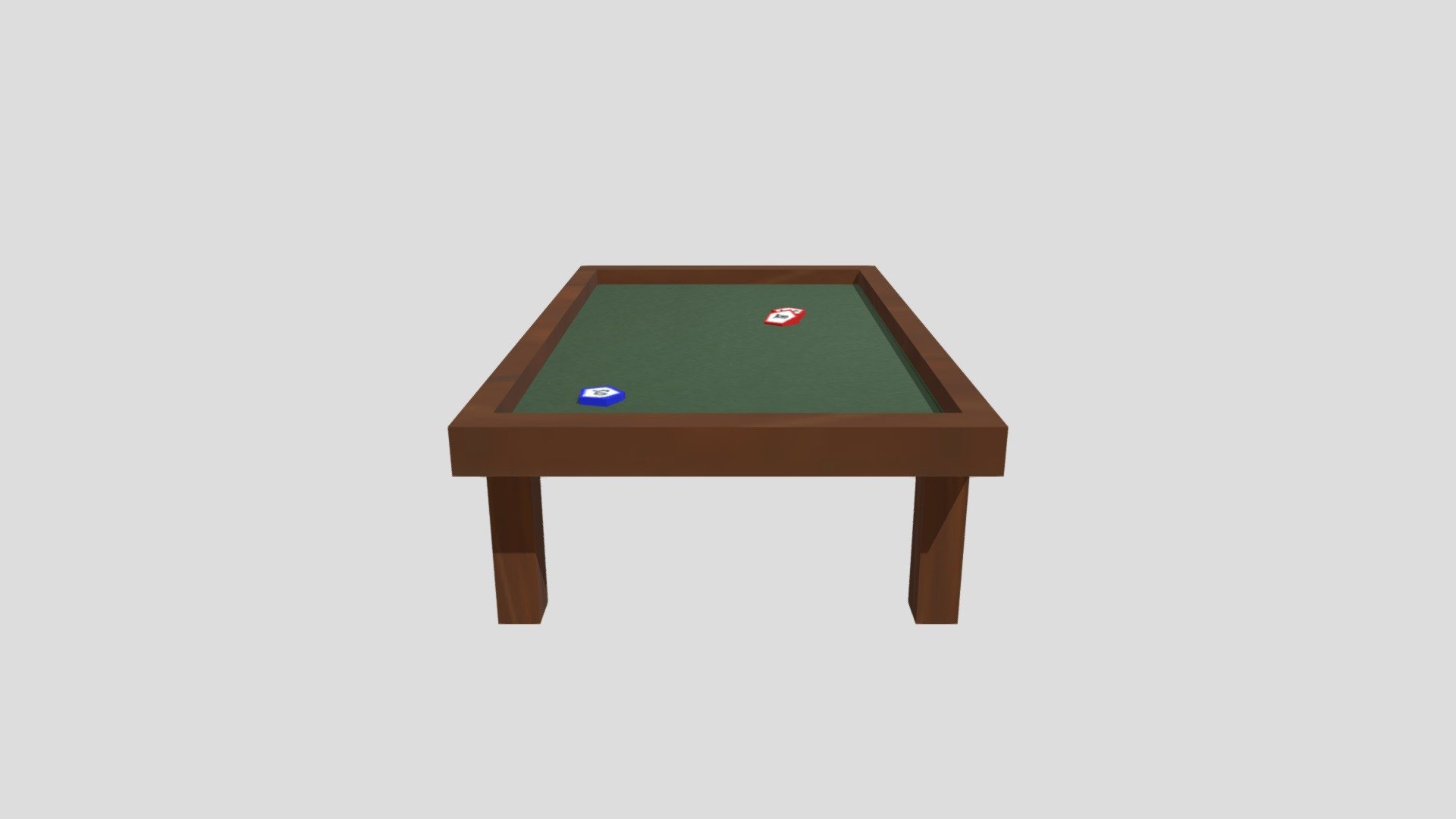 Pokertable - 3D model by markAR [386355e] - Sketchfab
