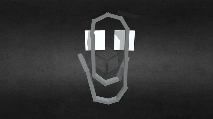 Blockbench Clippy 3D Model