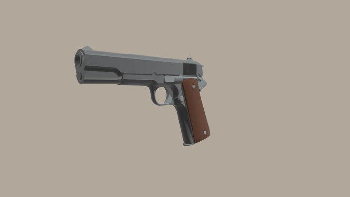 COLT 1911 3D Model