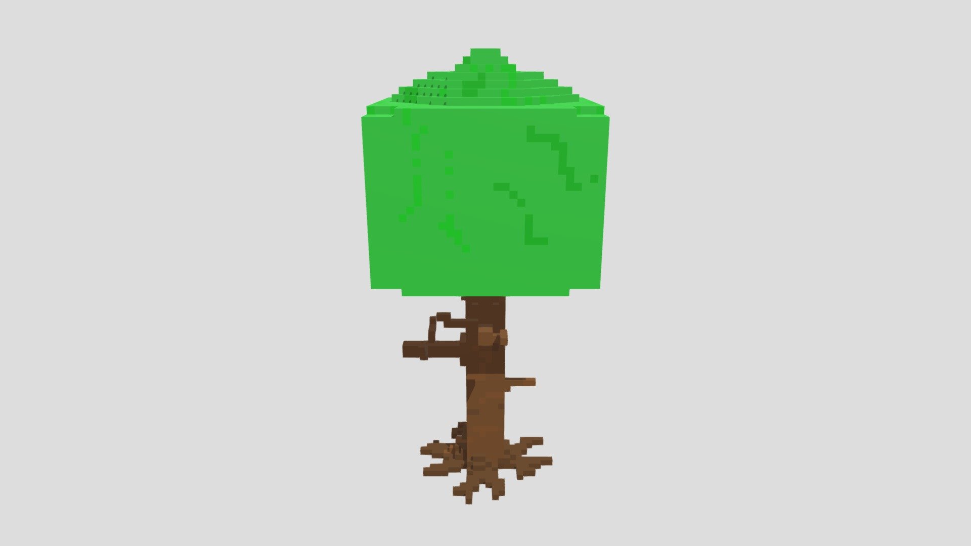 Voxel tree - Download Free 3D model by mastergames2435 ...