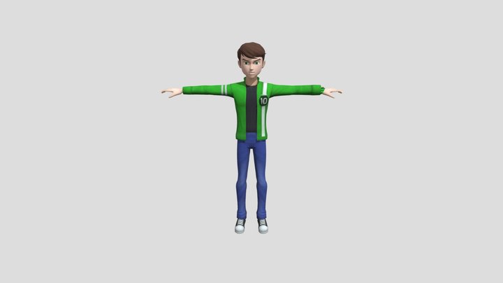 Ben_tennyson Ultimate Alien 3D Model