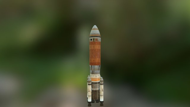Rocket_01 3D Model