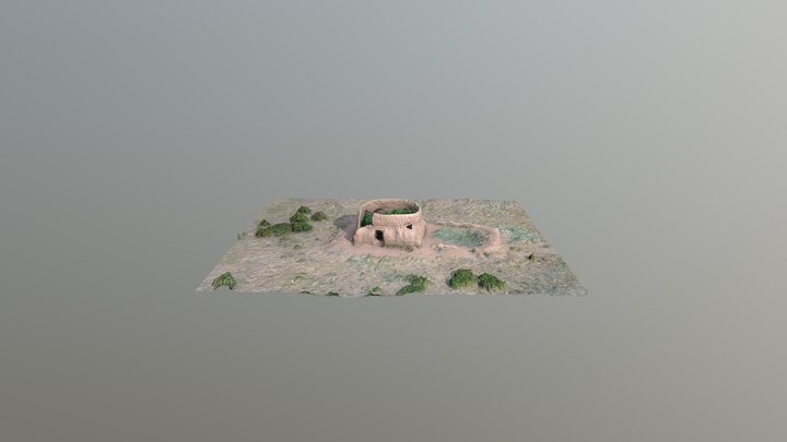 Mausoleum on the Con River // Мавзолей Кон 3D Model