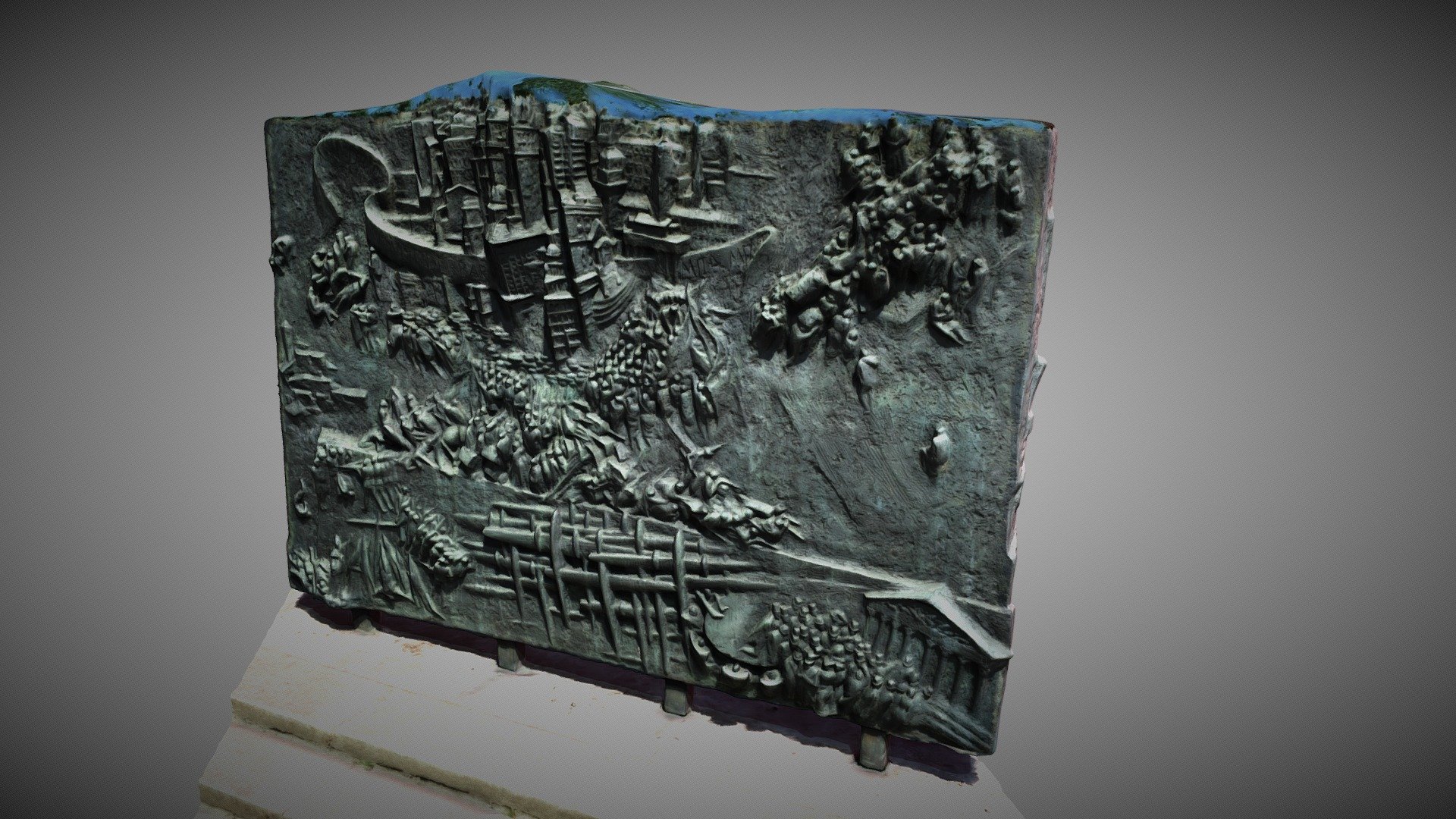 Spanienkämpferdenkmal - Part 2 of 2 — Sketchfab embed 3D viewer