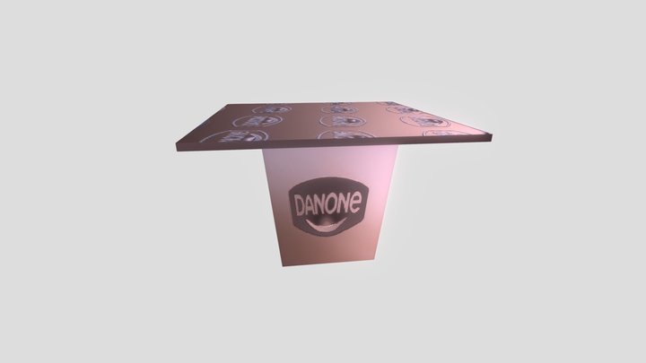 Yogurt Cup 3D Model