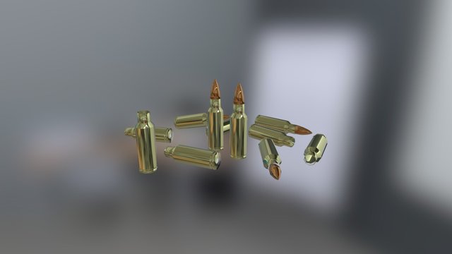 Bullets 3D Model