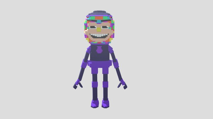 Galaxy Chicleteira Bicicleteira 3D Model