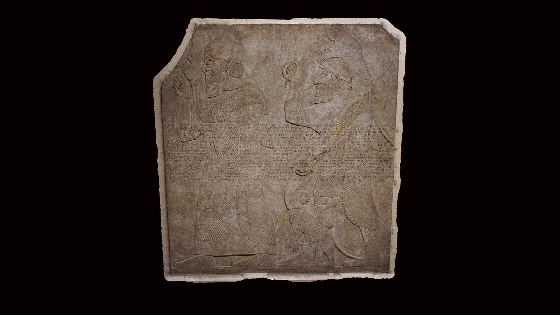 North West Palace, Court D (throne room) Panel 7