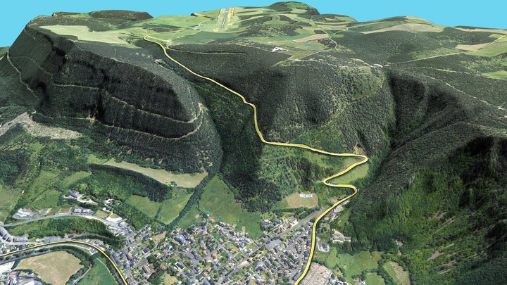 Montée Jalabert 3D Model