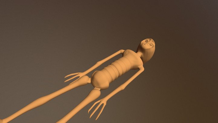 Mummy Model for Horror Game 3D Model